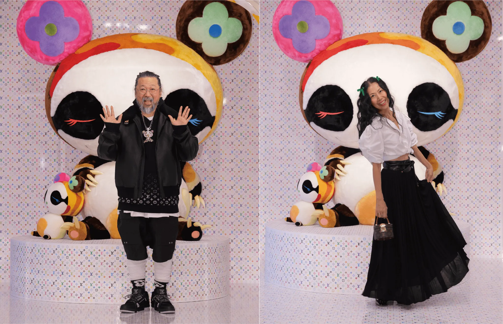 村上隆 & Baby MaryがLouis Vuittonにて