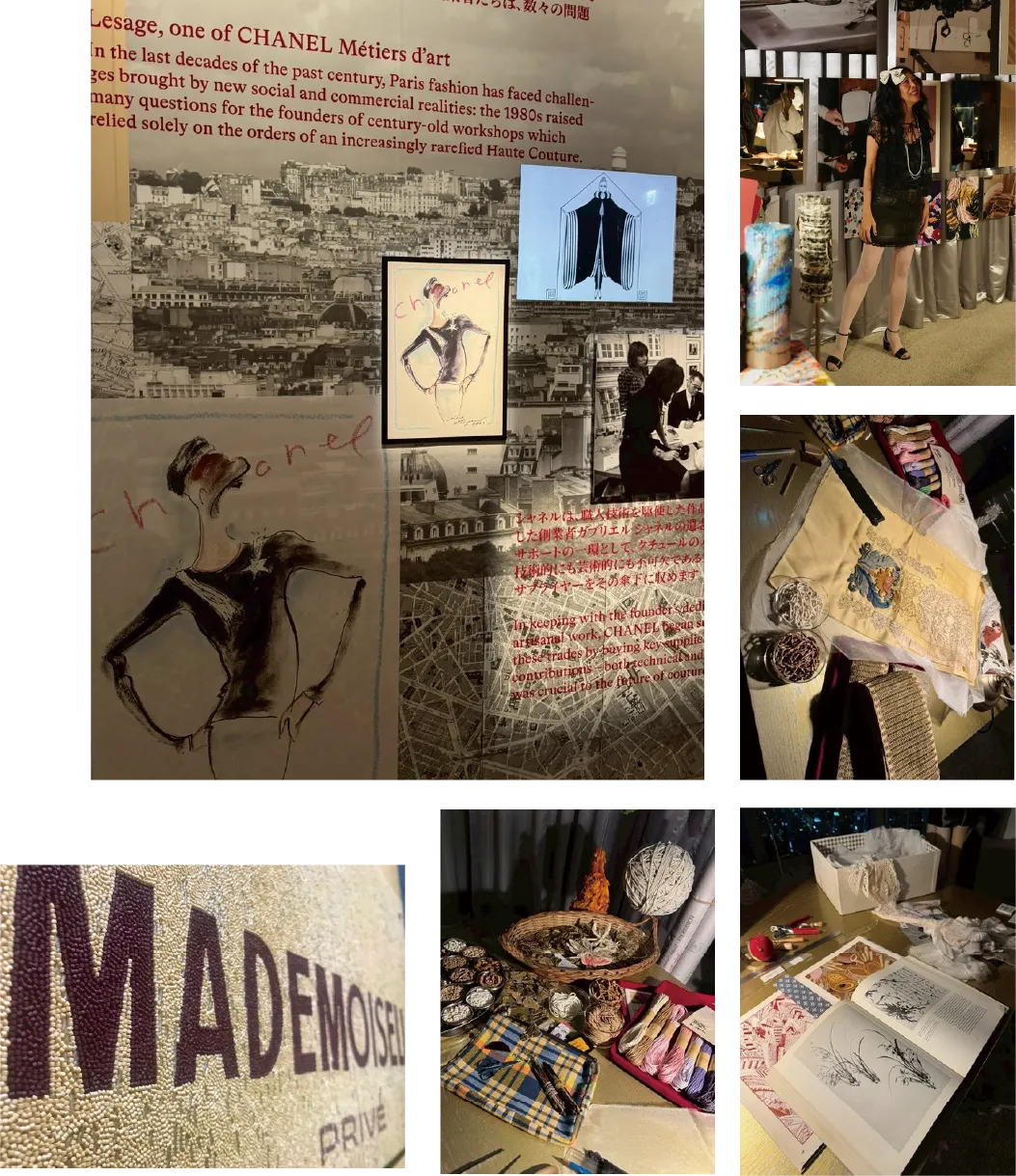 途方に暮れるような時間を費やして
ひと針ずつ紡いでいく工程を観させてもらってより一層愛する